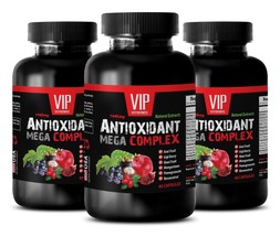 Antioxidant vitamins - ANTIOXIDANT MEGA COMPLEX 3B - Resveratrol trans f... - £24.91 GBP