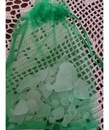40+ Pieces ~ Genuine Lake Erie Beach Glass ~ Surf Tumbled ~ Frosted Colo... - $550.32 MXN