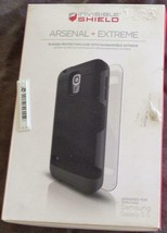 Zagg Arsenal + Invisible Shield Extreme - Samsung Galaxy S5 - BRAND NEW - BLACK - £19.70 GBP
