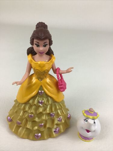 Disney Princess Little Kingdom MagiClips Belle Beauty And The Beast 2011 Mattel - $18.76