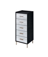 Black &amp; Silver Jewelry Armoire - 4 Drawers &amp; Lift-Top - $457.99