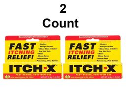 2 Itch-X Fast-Acting Anti-Itch Gel, Fast Itching Relief Gel skin rash Gel - $17.43