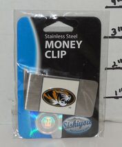 University Of Missouri Mizzou Tigers Stainless Steel Money Clip Siskiyou... - $9.62