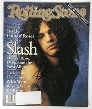 Slash Signed Autographed Complete &quot;Rolling Stone&quot; Magazine - £159.36 GBP