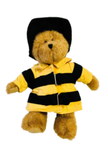 Boyds Bears Firefighter Plush Bear - Yellow Jacket &amp; Black Helmet - $14.84