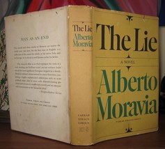 Moravia, Alberto THE LIE  1st Edition 1st Printing - $60.00