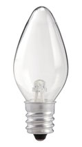 .25W LED Night Light Bulb in Clear - £14.47 GBP
