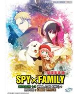 Spy x Family Season 1-3(1-50End+Movie)All region English Dubbed Anime DVD - $76.49