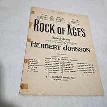 Rock of Ages by Herbert Johnson 1938 Low Voice Sheet Music - $18.98