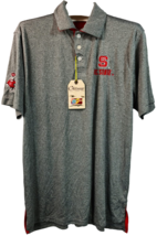 Colosseum Men&#39;s North Carolina State Wolfpack Champ Short-Sleeve Polo - ... - £22.20 GBP