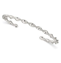 Fine Jewelry Sterling Silver Twist Cuff Bangle - $267.11