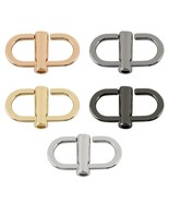 , 5 Pack Adjustable Metal Clip Buckles For Chain Strap Bag Length Shorte... - £11.76 GBP