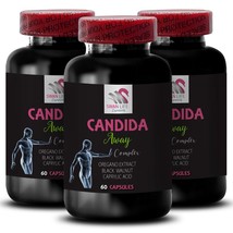 Black Walnut Hull Detox - Candida Away Complex - Candida Away Benefits 3Bot 180C - $50.36