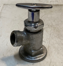 Angle Stop Valve Faucet 3-3/4&quot; Height 2-1/8&quot; Bottom 27mm Thread 18mm ID - $29.99