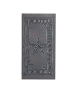 Small Federal Star Cabinet Panels in Blackened Tin - Set 4 - £51.12 GBP
