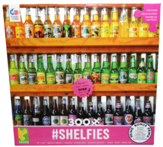 Ceaco Shelfies Sodas on Shelf Jigsaw Puzzle 19&quot;x19&quot; Bonus Poster 300 Pieces - $9.90