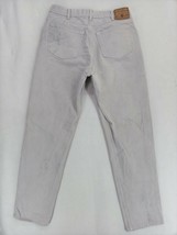 Vintage Arizona Men&#39;s Loose Fit Jeans Beige Denim Distressed Sz 34&quot;W x 3... - £12.90 GBP