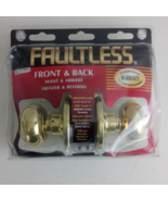 Faultless TF700 Entry Knobs Polished Brass Right Handed Polished Brass - $19.00 CAD