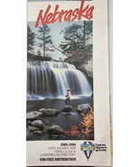 Vintage Nebraska State Highway Map Travel Guide &amp; Campground Directory 1... - $4.99