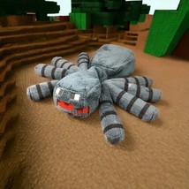 Minecraft Black Spider Plush 16&quot; x 13&quot; Stuffed Toy Jinx Mojang animal NO TAG - £10.44 GBP