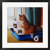 Kitty Throne by Framed Fine Art Print by Lucia Hefferman - £320.90 GBP
