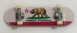 TOREY PUDWILL Tech Deck Fingerboard - ULTRA RARE - California FLAG BEAR - $400.62 MXN