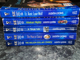 Silhouette SE Judith Lyons lot of 5 Contemporary Romance Paperbacks - £4.71 GBP