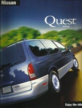 1998 Nissan QUEST sales brochure catalog US 98 XE GXE - $6.00