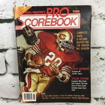 Vintage 1988 Rod/Martin’s Pro Corebook Magazine Collectible Sports Football - £7.80 GBP