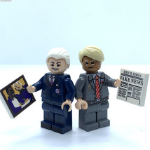 PLTOYS Presidents Donald Trump and Joe Biden Minifigures  Minifigure Custom US T - £10.58 GBP