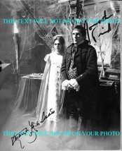 Dark Shadows Cast Kathryn Leigh Scott And Jonathan Frid Autographed Rp Photo - £16.01 GBP