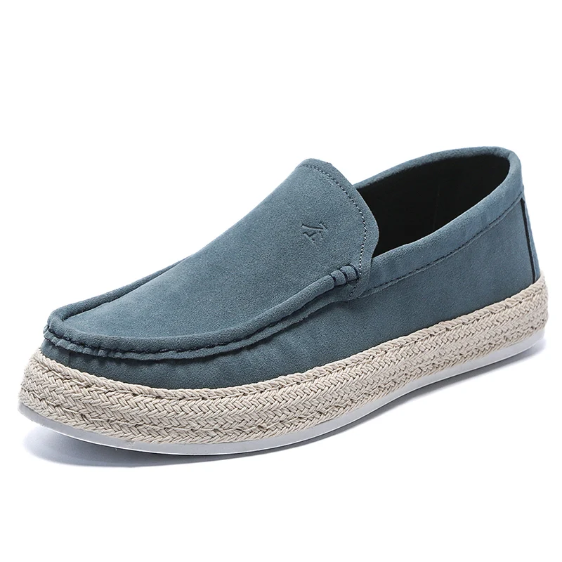 New Canvas Sneakers Men Sport Casual Shoes For Men Summer Slip On Loafer... - £38.88 GBP
