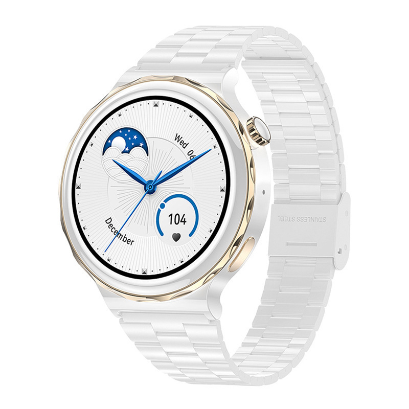 Hk43 Smart Watch Female Physiological Cycle Heart Rate Blood Oxygen Monitoring B