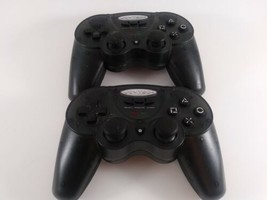 Ps2 Joy tech Wireless Controller 2.4ghz neo x controller PRE-OWNED LOT OF 2 N/T - £5.30 GBP