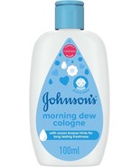 Johnson&#39;s Baby Morning Dew Cologne for Clean &amp; Fresh Baby Skin 100ml - $32.50