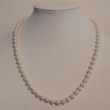 Vintage Simulated Pearl Necklace - £19.75 GBP