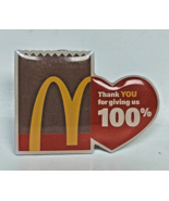 Mcdonalds Thank You for Giving us 100% 2019 IMS Group II Lapel Pin Colle... - €4,27 EUR
