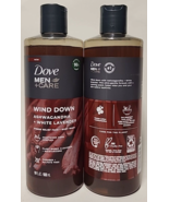 (2 Ct) Dove Men Wind Down Ashwagandha White Lavender Face Body Wash 18 f... - $39.35 CAD