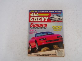 March 1995 All Chevy The Complete Chevrolet Magazine Camaro Performance Win! A - £10.21 GBP