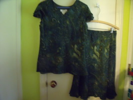 Coldwater Creek 2 Piece  Dress size 14 Petite - $30.00