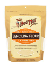 Bobs flour semolina ( 4 x 24 oz   ) - $60.49