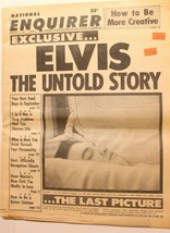 Elvis Presley National Enquirer Elvis The Untold Story Sept 1977 Last Picture - £19.37 GBP