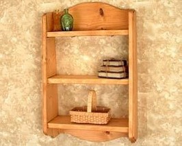 Wood Shelf - Town &amp; Country Shelves - £39.05 GBP