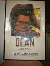 James Dean framed poster RARE London live theater progam mid-70s - £296.31 GBP