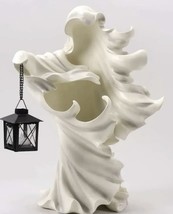 Cracker Barrel Exclusive 2023 Halloween White Resin Ghost with Lantern, ... - $76.37 CAD