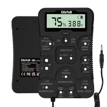 Battery Tester, LCD Display Universal Battery Checker for Ni-Mh, Ni-Cd, - $66.32