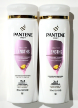 2 Bottles Pantene Pro V Healthy Lengths Sleanses Strengthes Shampoo Cond... - $25.99