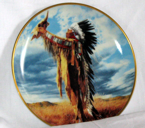 LIMITED EDITION PRAYHER TO THE GREAT SPIRIT American Indian  - $13.75