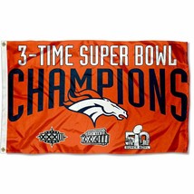 Denver Broncos Pride Flag 3x5ft Banner Polyester American Football broncos034 - £12.78 GBP