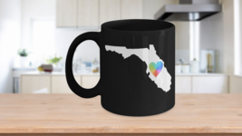 Florida Mug Gulf Coast Beachfront Second State Home Tie Dye Love  - $22.20+